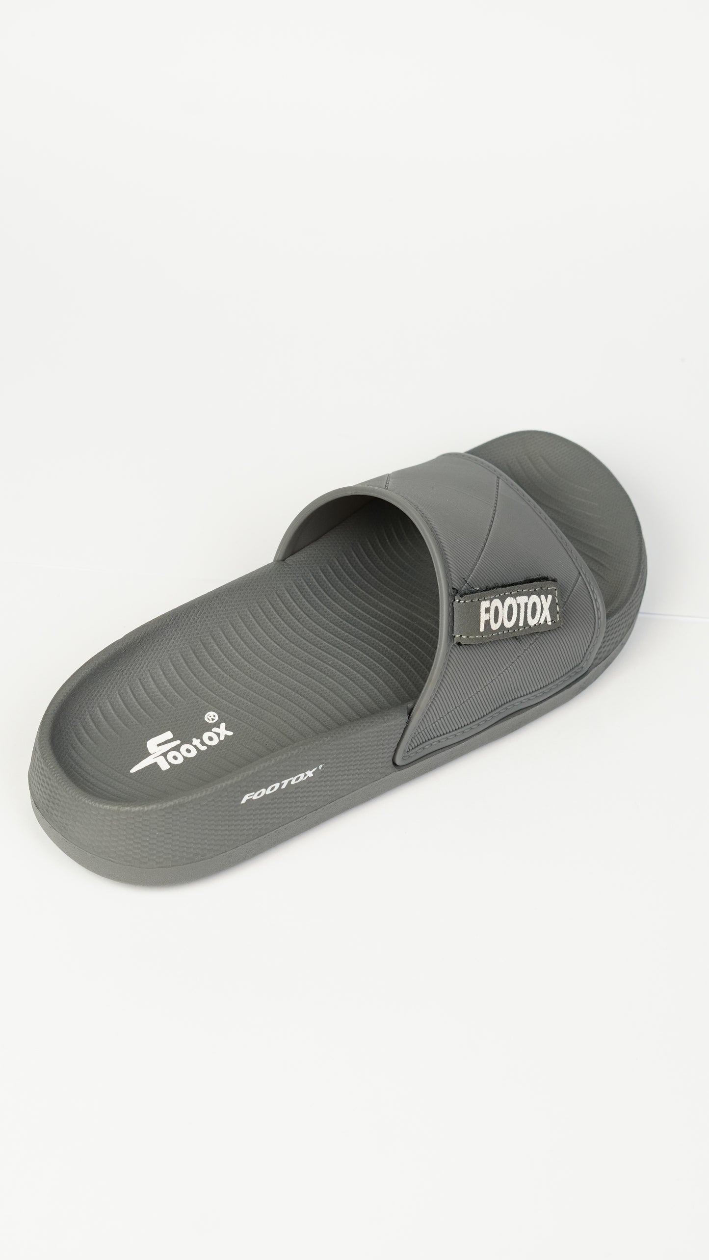 Footox Daily Wear Sports Slides - Durable Cushioned Summer Slippers